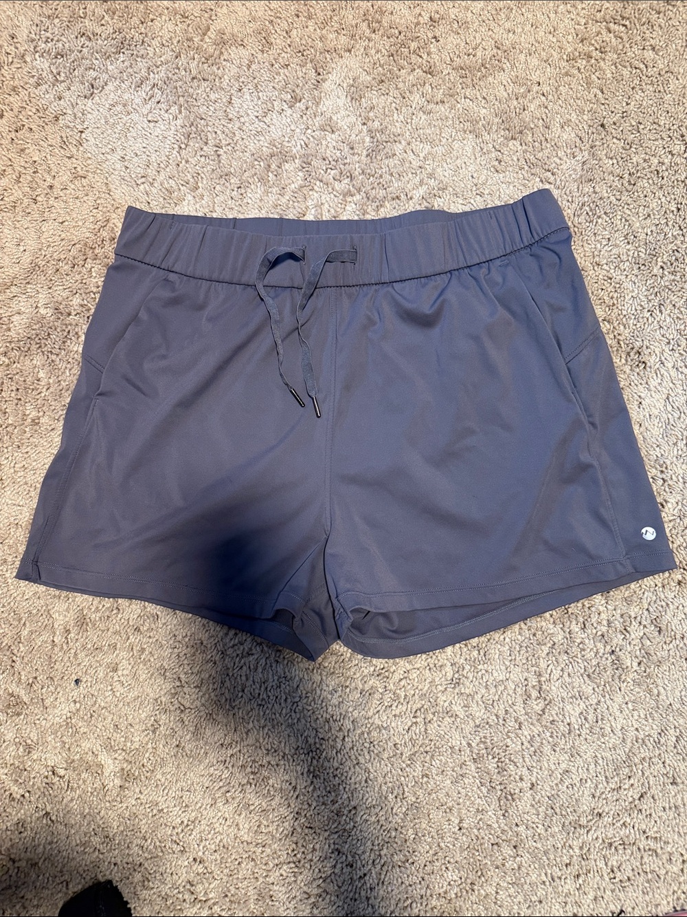 🥳 5 for $25 BUNDLE Women's Athletic Drawstring Shorts — Slate Gray - Pockets!
